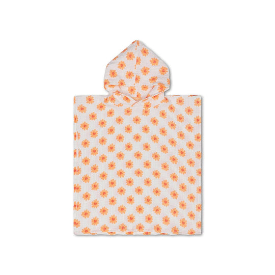 Floral Love | Meerkleurige Hydrofiele Strandponcho 50 x 50 cm Image 1