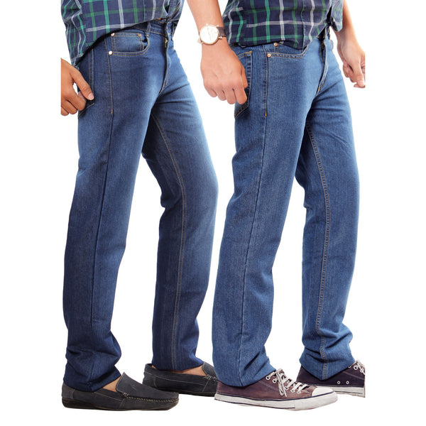 High Waist Denim Jeans Regular Fit 
