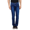 Regular Fit Dark Blue Stretch Denim Jeans - Flym