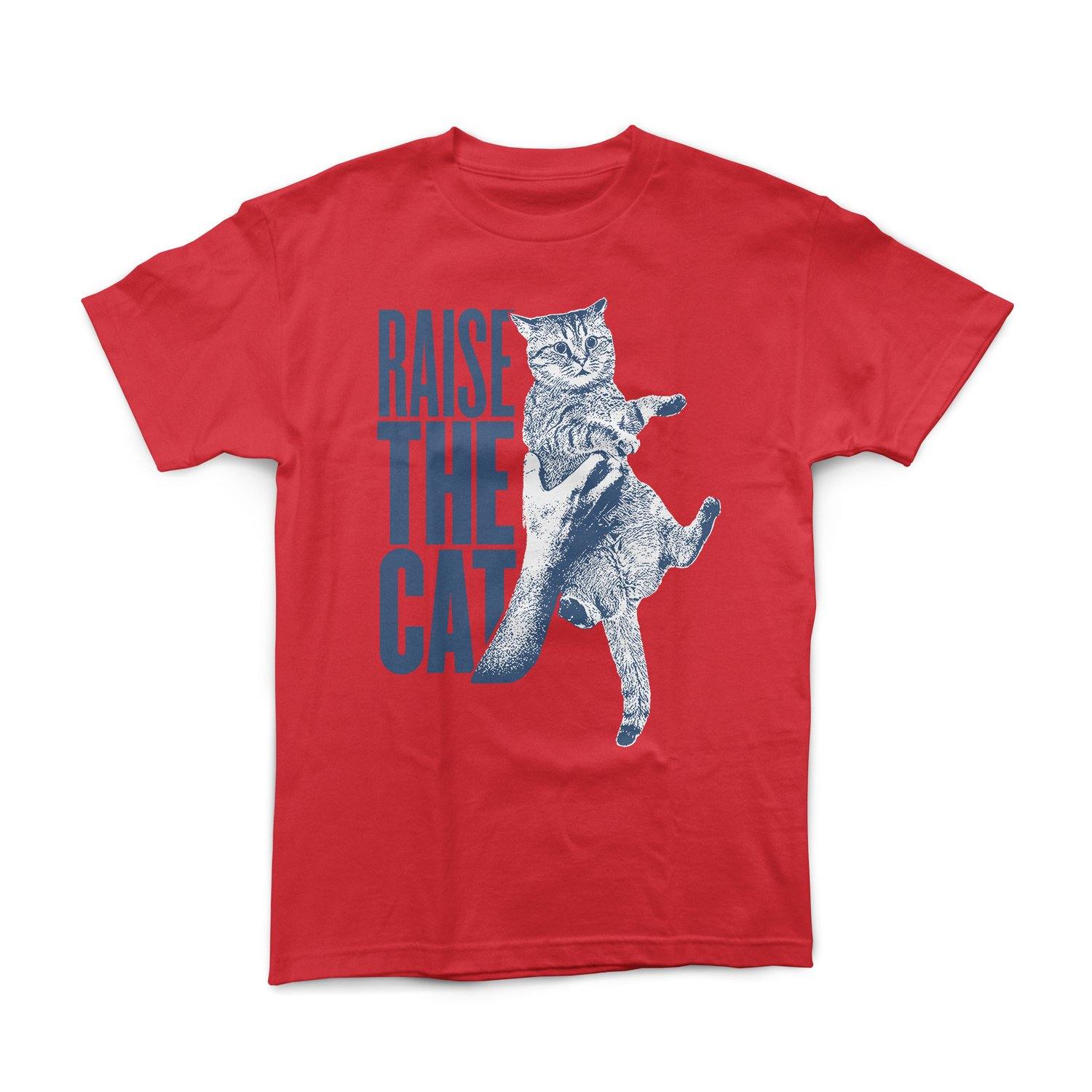 red cat shirt