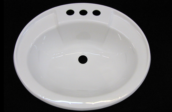 round bone bathroom sink