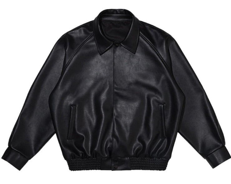 90's Style Faux Leather Jacket | Streetwear at Before the High Street