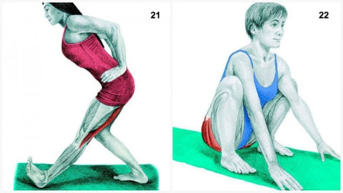 Single Leg Forward Bend + deep Squat