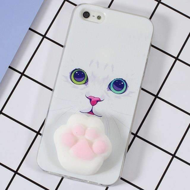 coque iphone 5 chat 3d