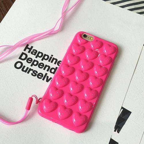 coque iphone 7 coeur coreen