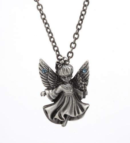Lead-free pewter Necklace - Angel