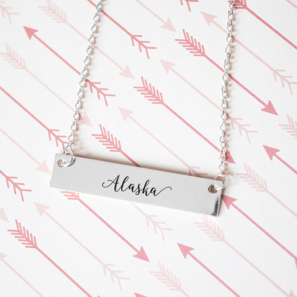 Alaska Gold / Silver Bar Necklace