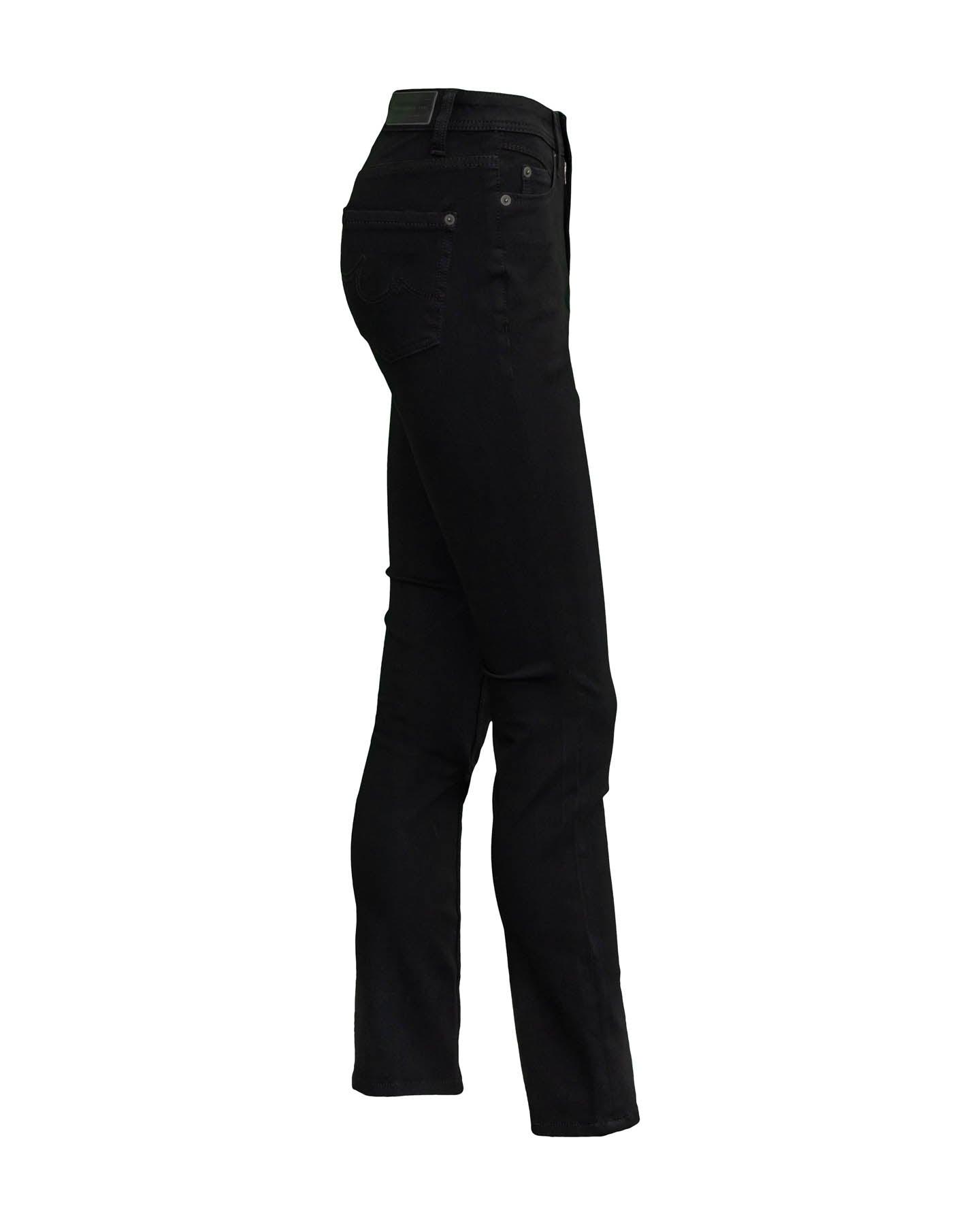 Ros Black Slim fit Trousers, Cambio