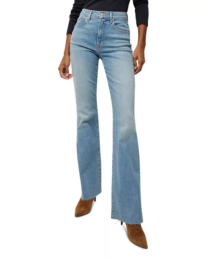 How to Style These Veronica Beard Skinny Flare Jeans - Style Charade