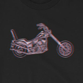 Classic 60 S Style Chopper Motorcycle Unisex T Shirt Artbitz