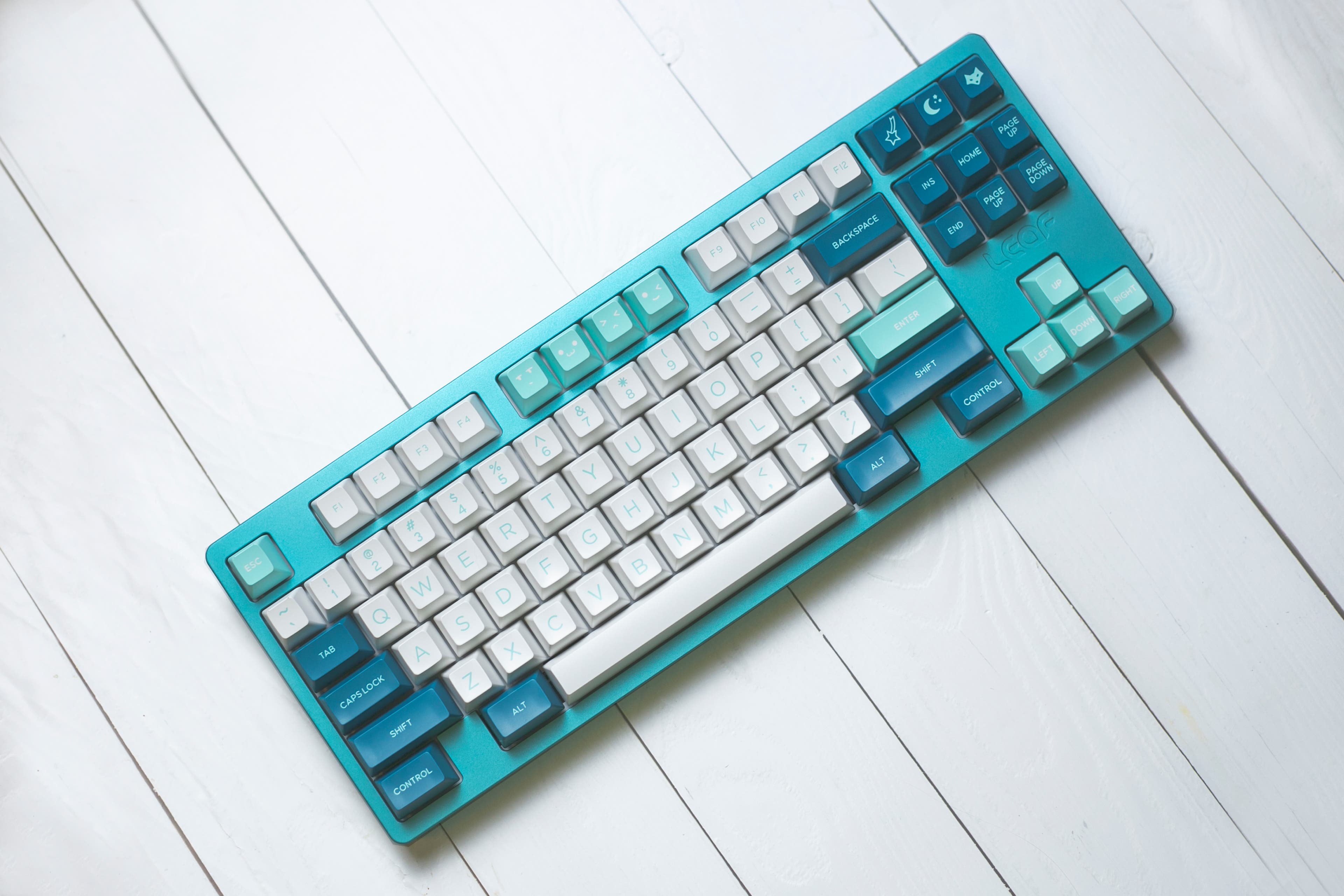 [In Stock] Domikey SA Aqua ABS Doubleshot Keyset