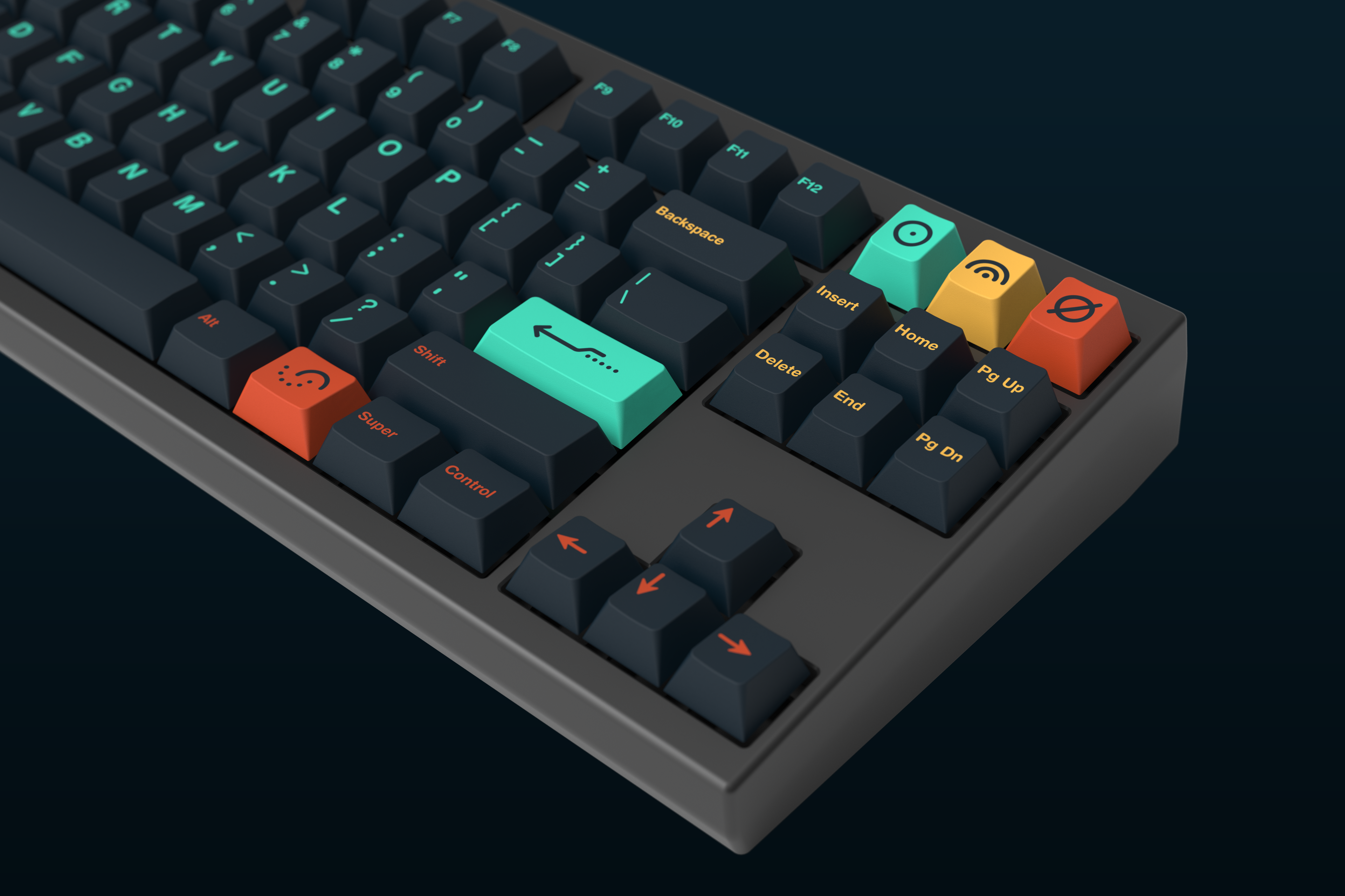 GMK Metropolis keycap base kit R2