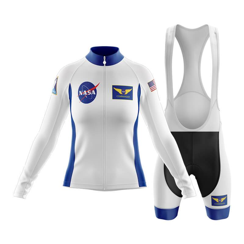 NASA Commander Cycling Kit (White) | Cycling Apparel & Gear | Bicycle Booth