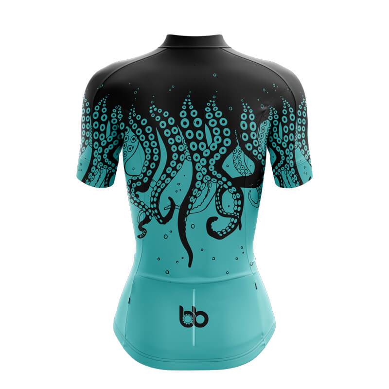 Octopus (V1) (Blue) jerseys | Cycling Apparel & Gear | Bicycle Booth