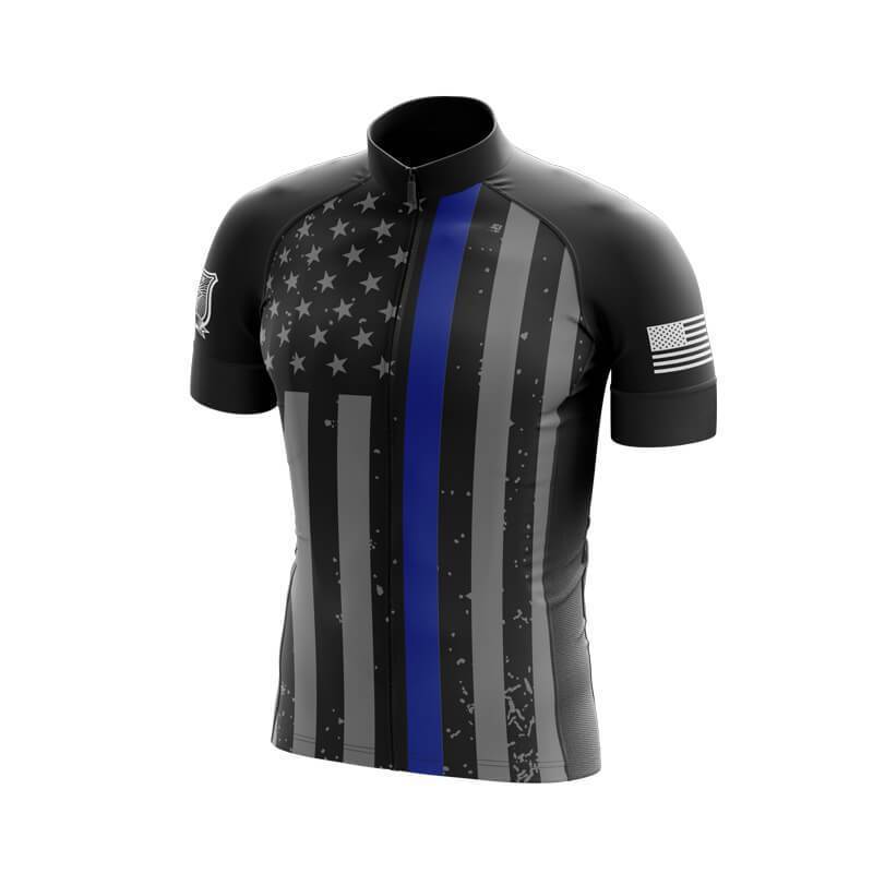 thin blue line bike jersey