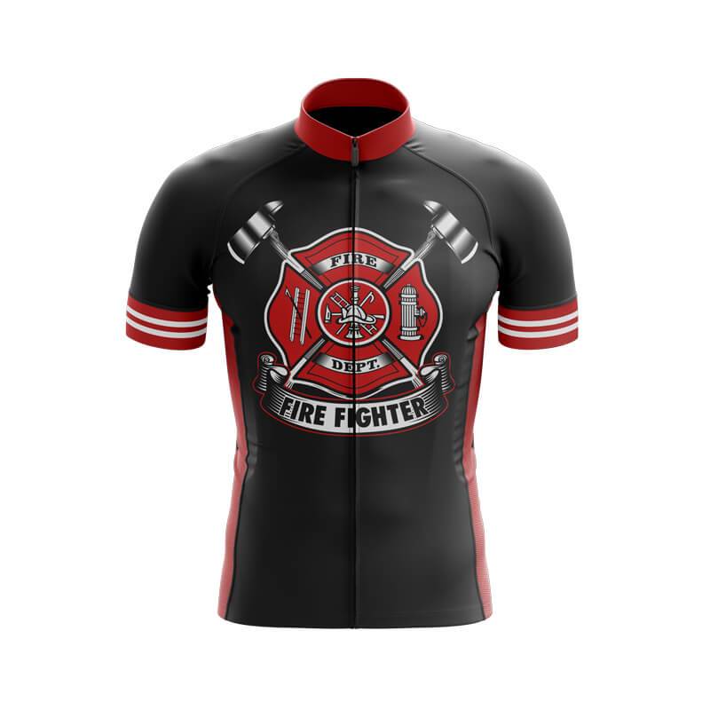 firefighter cycling jersey