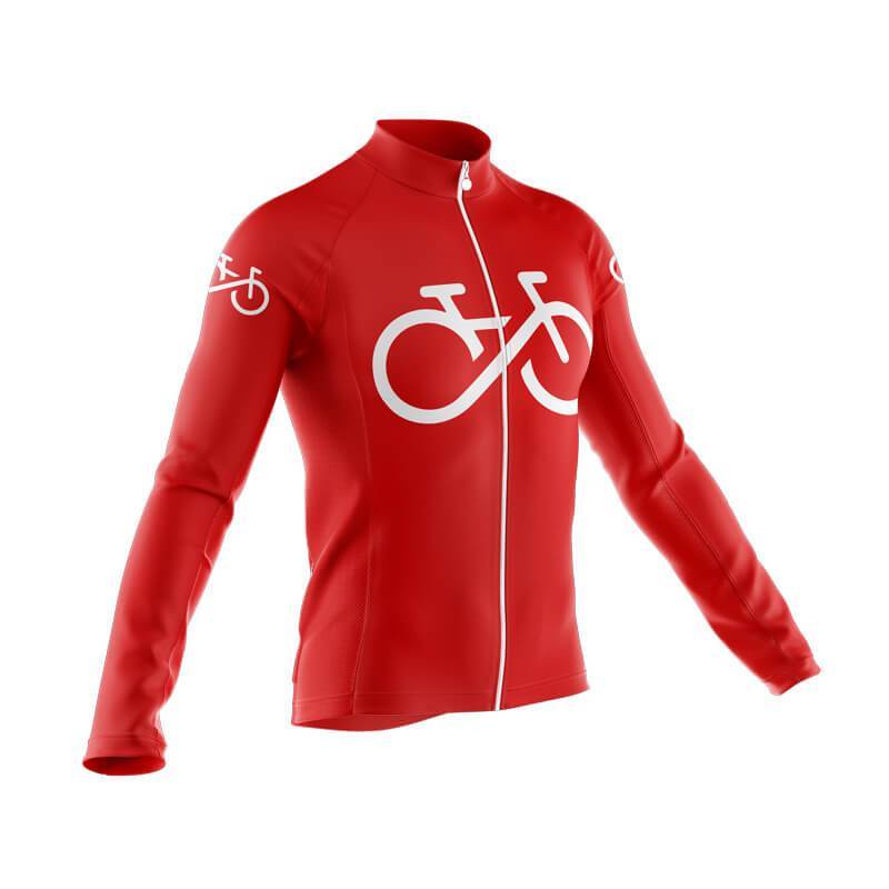 red long sleeve jersey