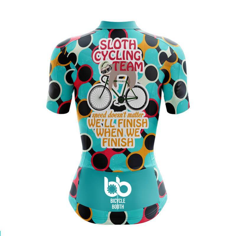 sloth cycling team jersey