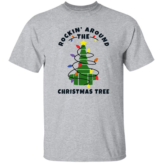 Rockin Around The Christmas Tree T-Shirt, Funny Tee