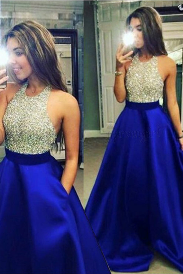 cute blue prom dresses