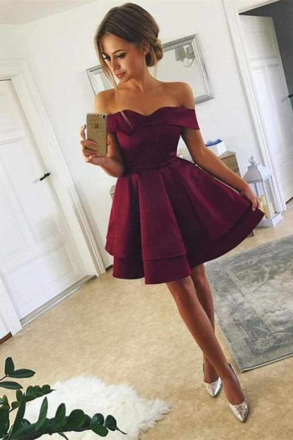 simple cute homecoming dresses