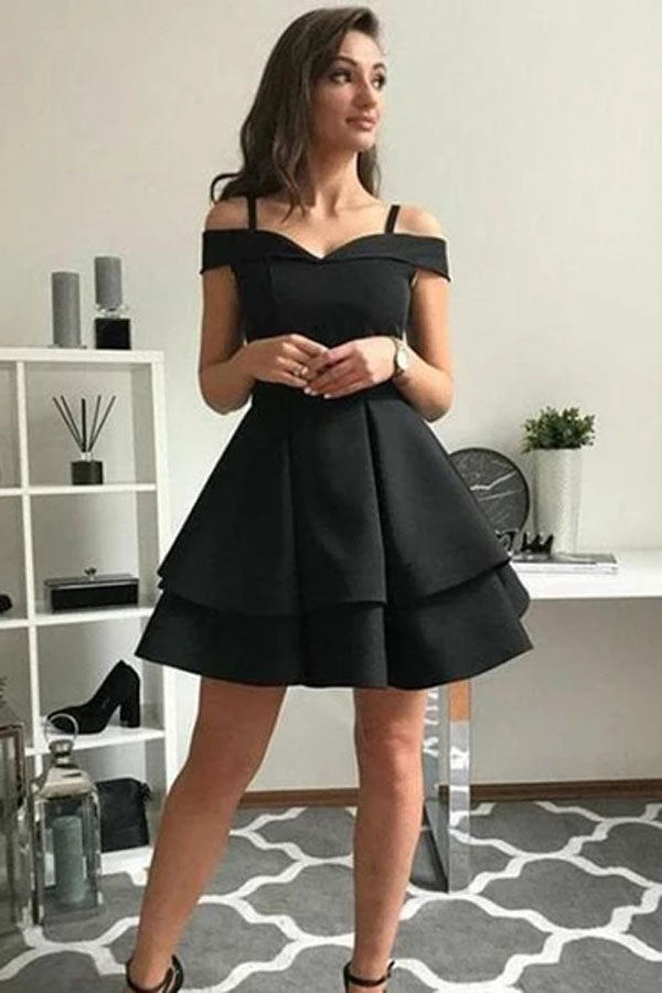 cute black dresses for homecoming