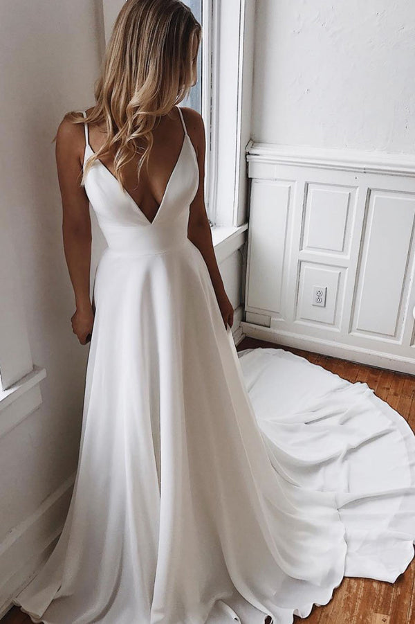 white-satin-a-line-v-neck-lace-spaghetti-straps-prom-dress-with-sweep-train-sp447-simidress