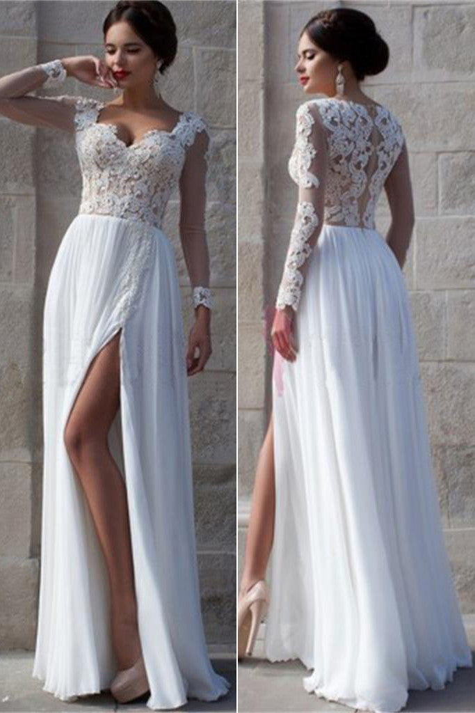 best white prom dresses