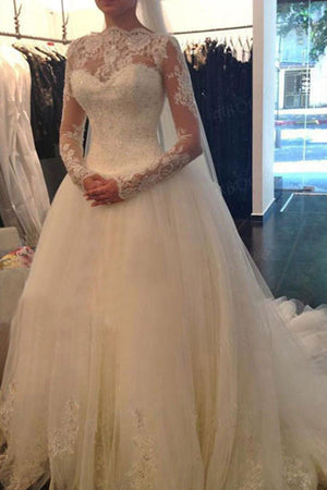 Long Sleeve Wedding Dresses | Wedding Dresses With Sleeves-Simidress.com