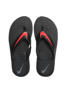black and red nike sandals