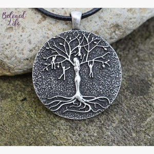 mother and child tree of life pendant