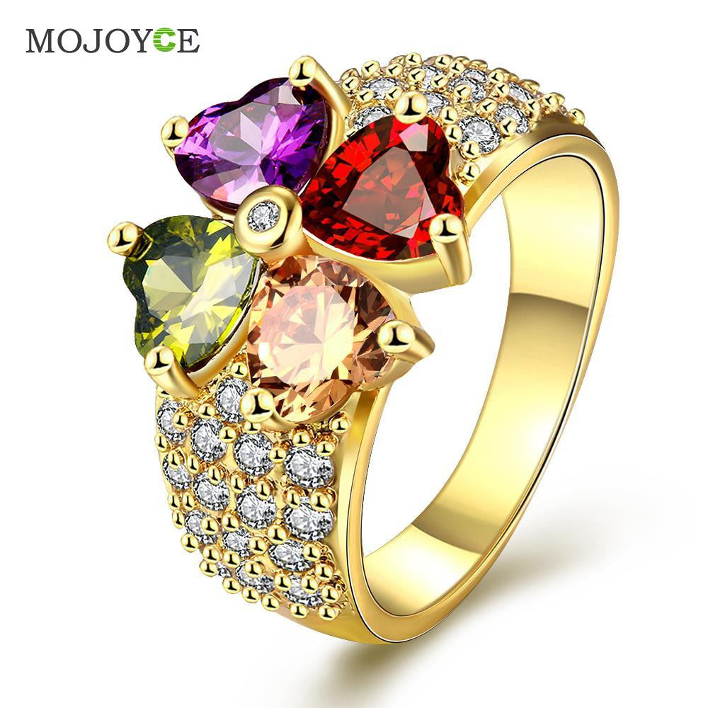 New Elegant Flower Ring Nickle Free Antiallergic New Fashion Jewelry SN9