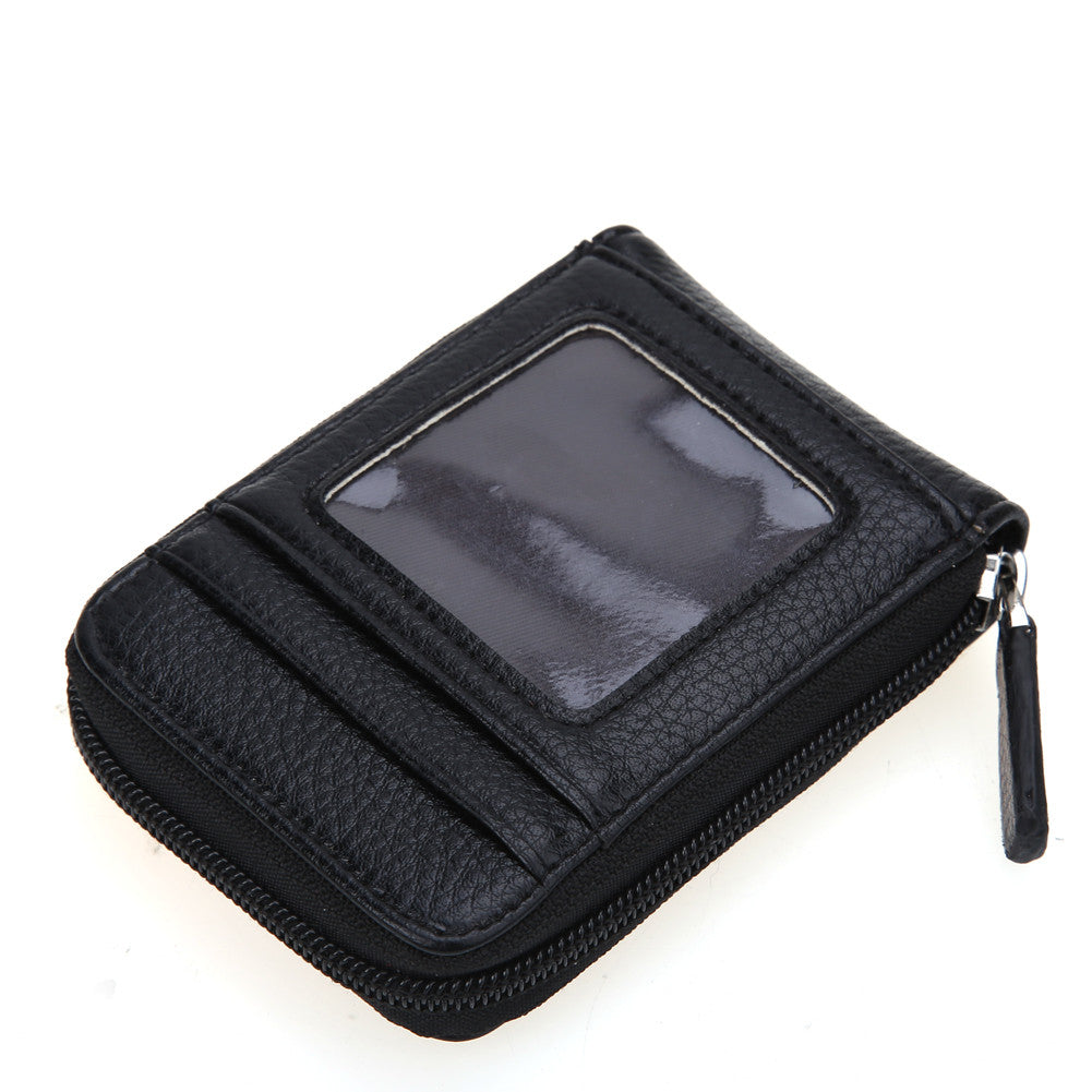 Unisex Card Holder Case Leather Wallet Purse Credit ID Card Orga