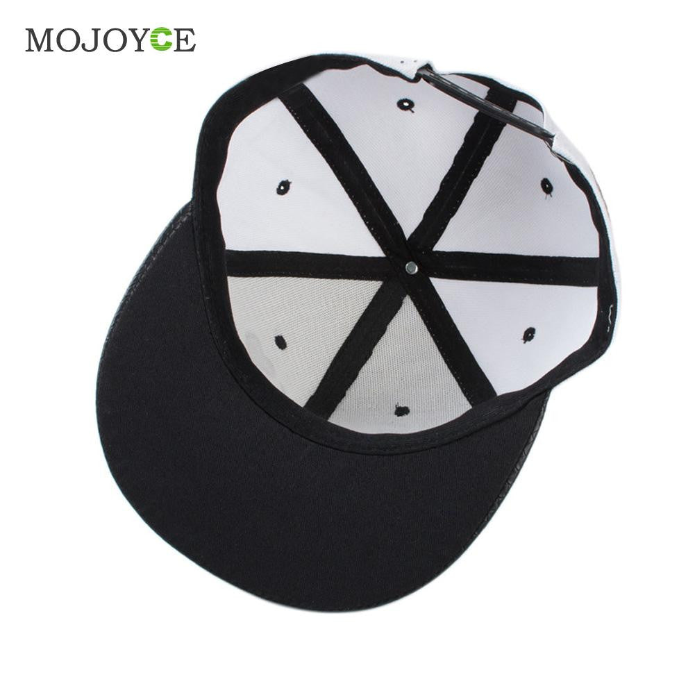 Unisex Snapback Adjustable Baseball Cap Letter Print Hip Hop Hat Bboy Fashion Adjustable Baseball Ca