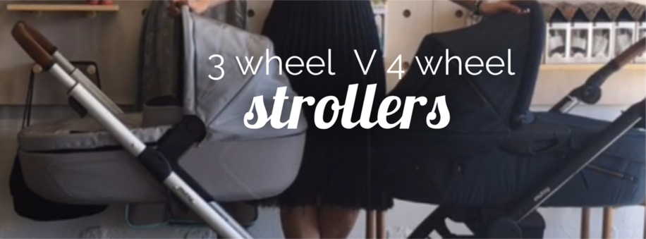 difference between 3 and 4 wheel strollers