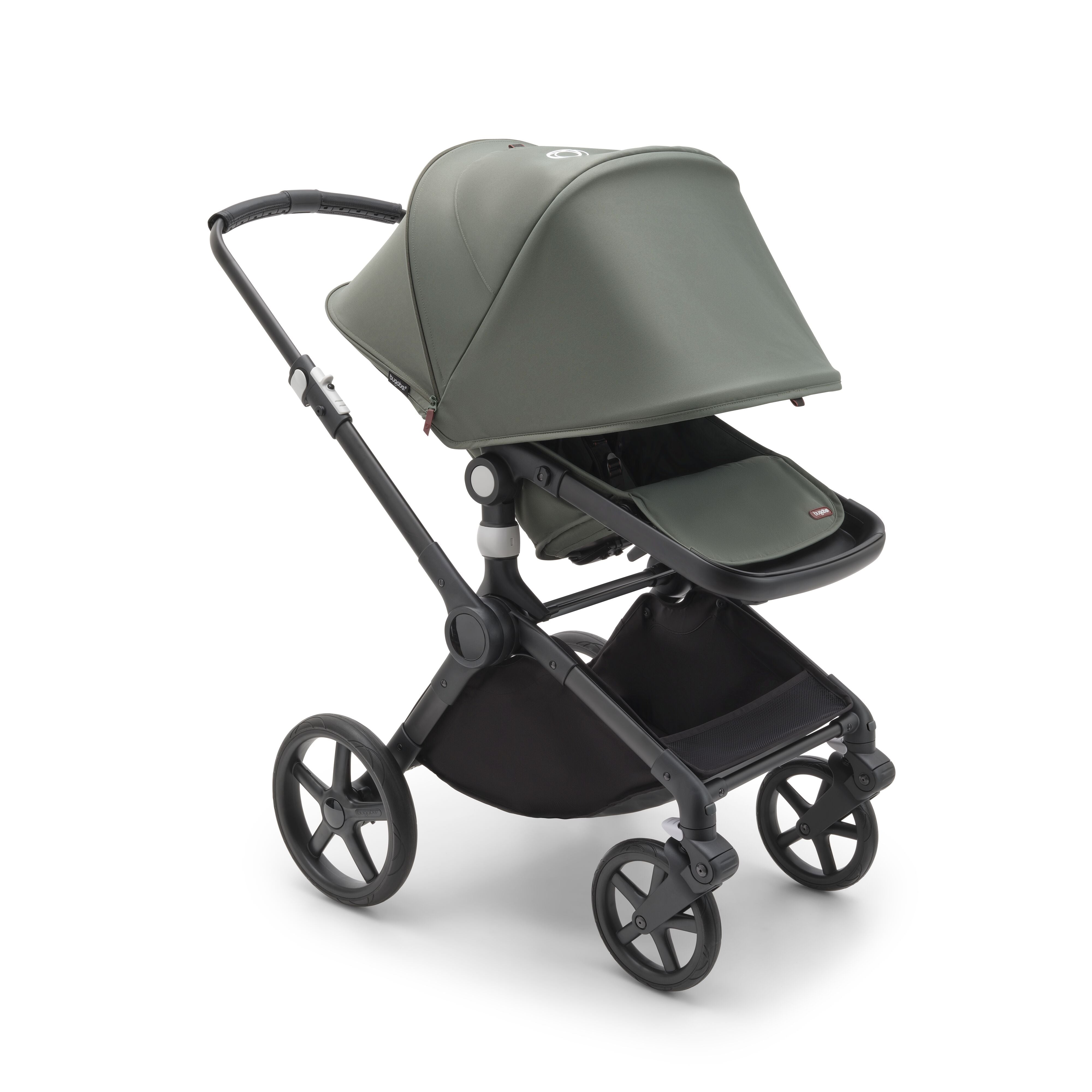 Bugaboo Fox 3 Ready-To-Go 6 Piece Bundle, Graphite + Grey Melange