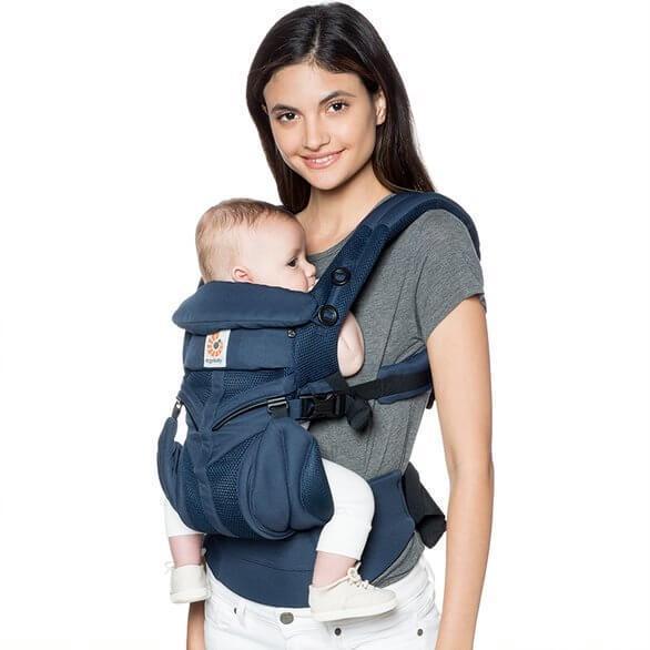 Ergobaby Omni Breeze Baby Carrier, Midnight Blue