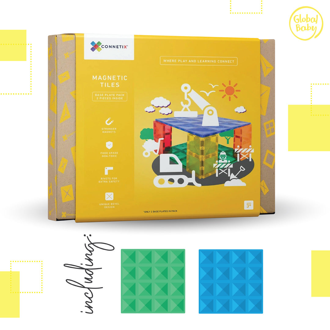 Translucent Magnetic Tiles Construction Set – 96 pieces - Kesco NZ