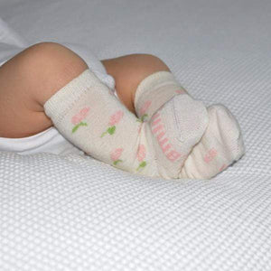 Newborn Hospital Simple Socks - 120/Case #SK-55