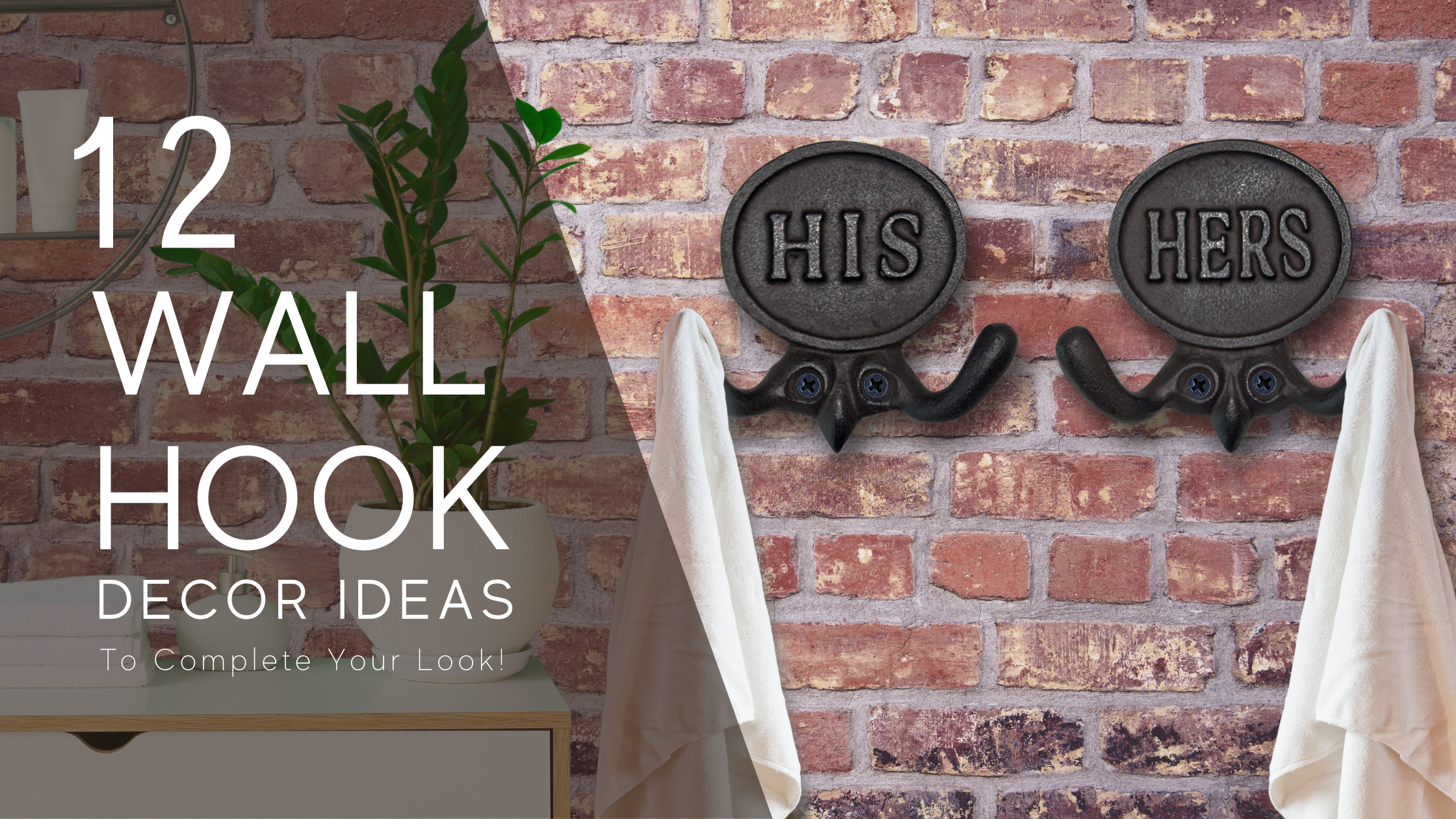 12 wall hook decor ideas to complete your look