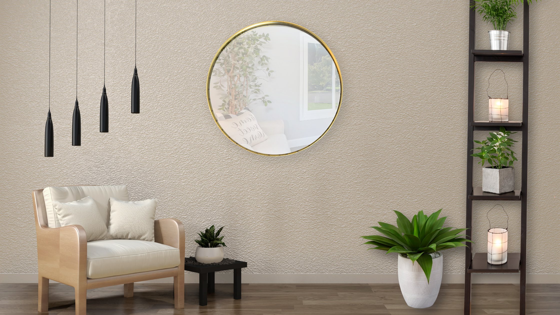 30 inch wall mirror