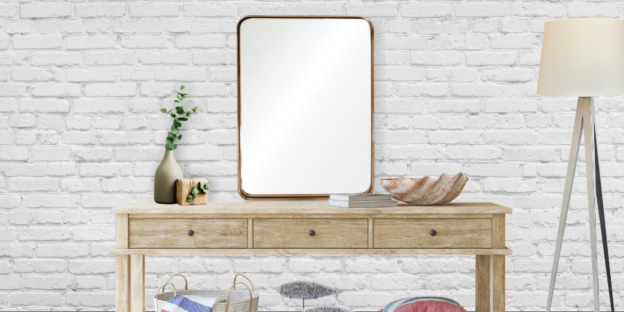 3o inch gold mirror