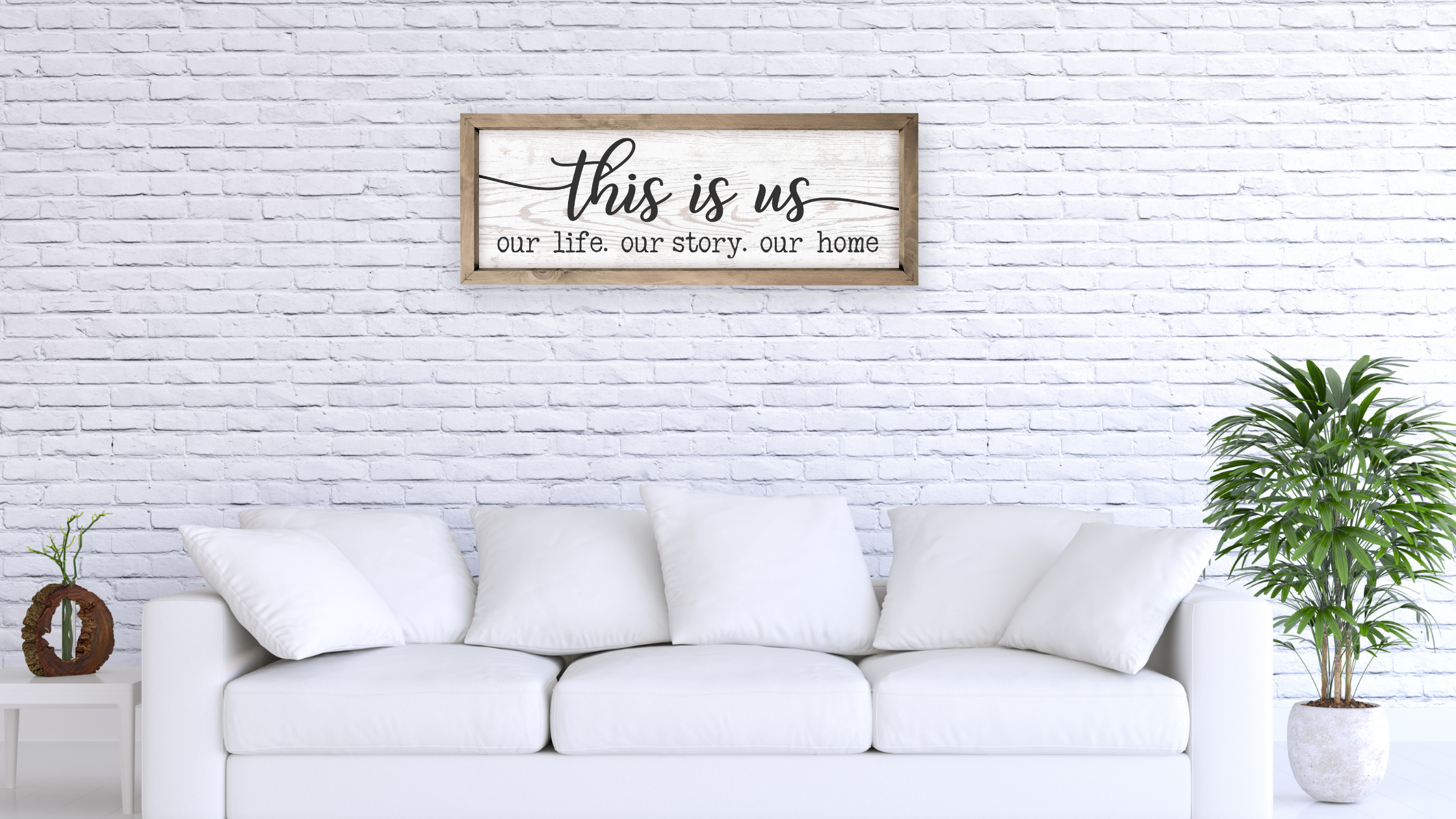 This is Us wood wall sign