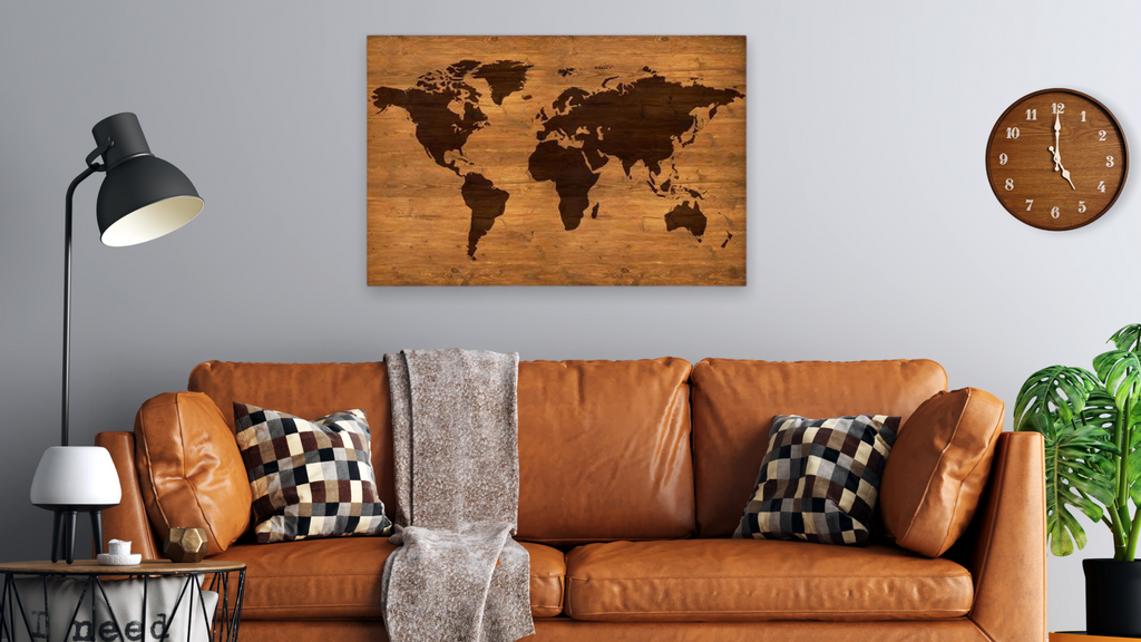 World Map Canvas