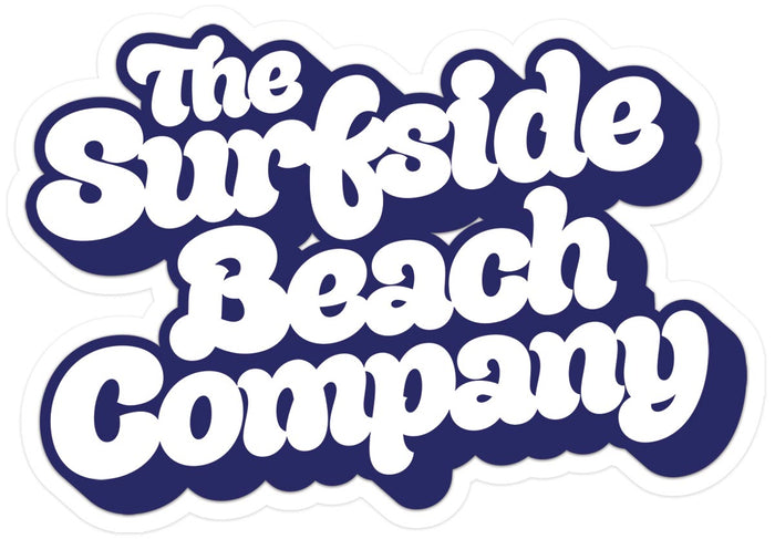 The Surfside Beach Company (Yummy Bubble) Vinyl Sticker