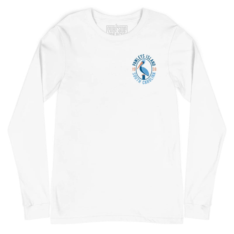 Pawleys Island South Carolina (1938): Unisex Long-Sleeved T-Shirt