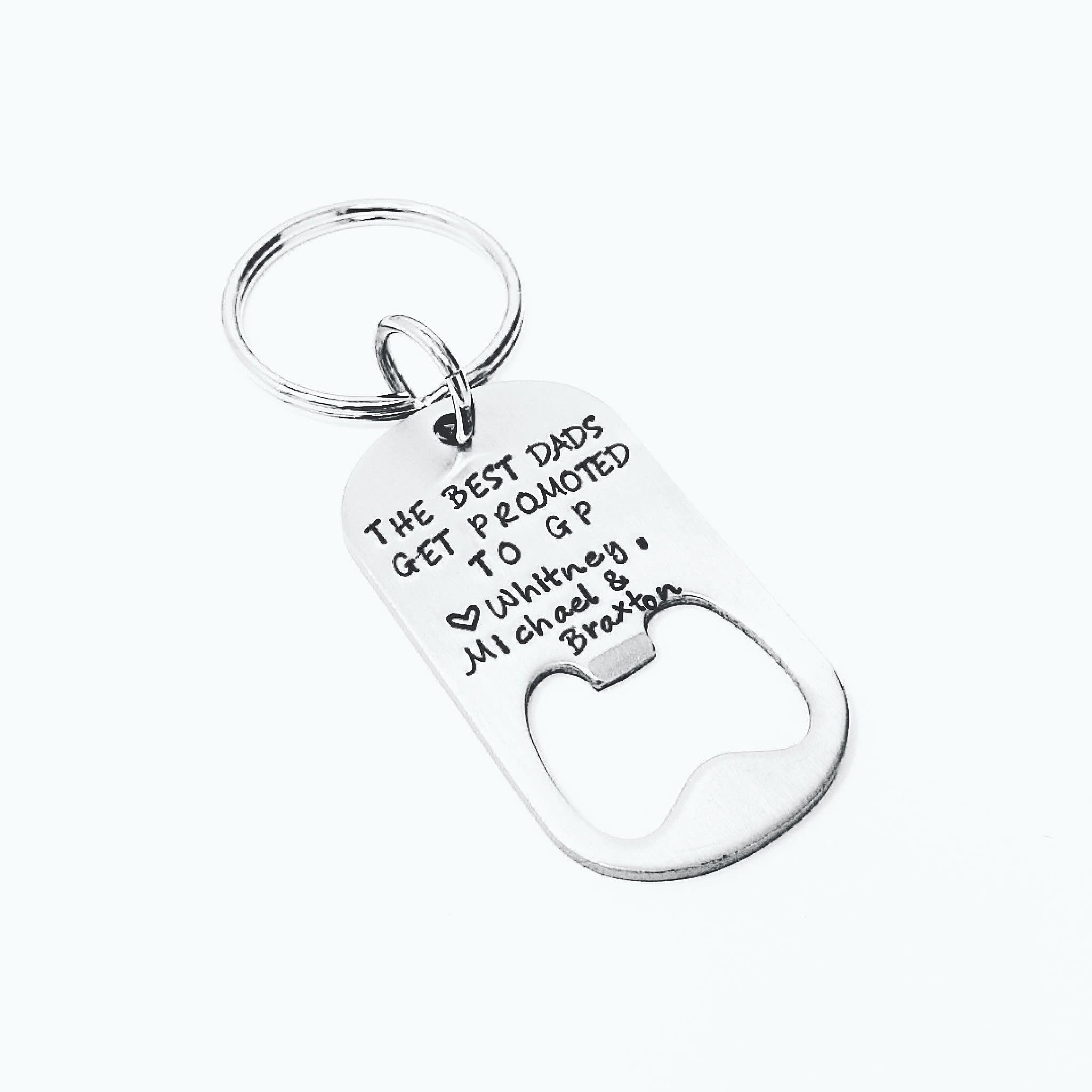 Download Grandpa To Be Gift Cute Bottle Opener Keychain Father S Keychain Father Day Gift Gift For Dad