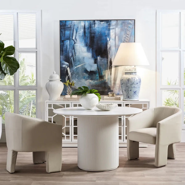 Arlo White Dining Table