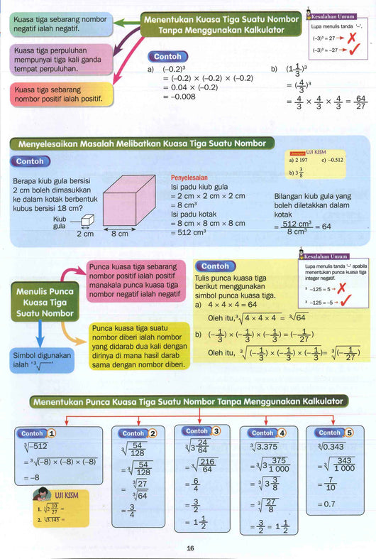 Nota Matematik Tingkatan 1 2019  Matematik tambahan kssm matematik