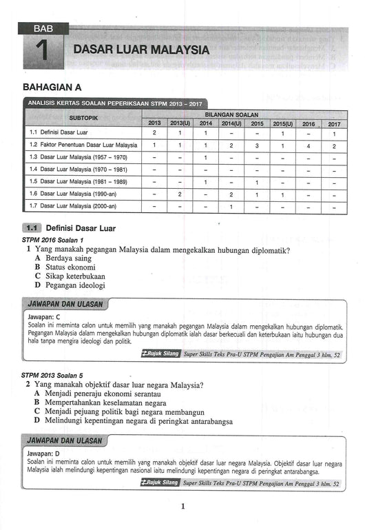 Penggal 3 Stpm Pa Soalan Jawapan Objektif  malakowes